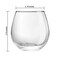 JoyJolt Spirits Stemless Crystal Wine Glasses 15 oz - Set of 4